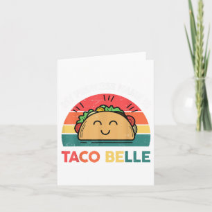 Carte Nom Princesse Taco Belle Cinco Mayo Funny Mexicain