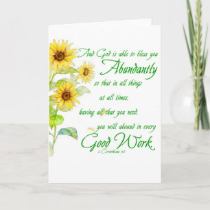 Carte Nombreuses bénédictions