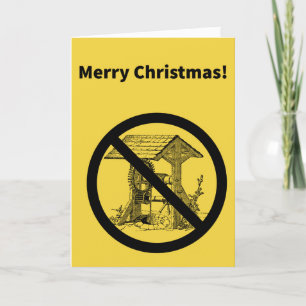 Carte Non - Noël