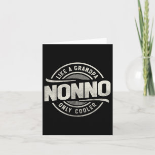 Carte Nonno Comme Un Grand-Père Seul Glacière Drôle Gran