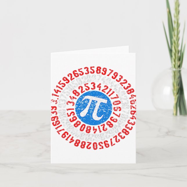 Carte Nope Pi Day Drôle Masque Visage Enseignant Quaran  (Devant)