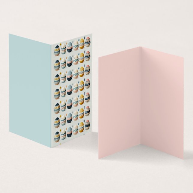 Carte Nordic Pâques (Inside and Outside)