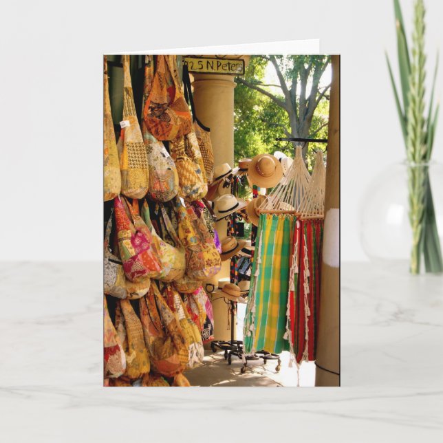 Carte North Peters, Nouvelle-Orléans [Carte de voeux] (Devant)