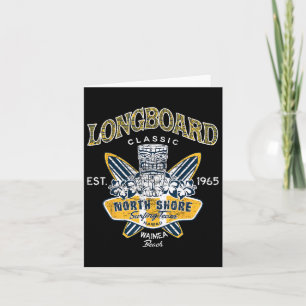 Carte North Shore Hawaii Surf Team Tee Longboard Clic