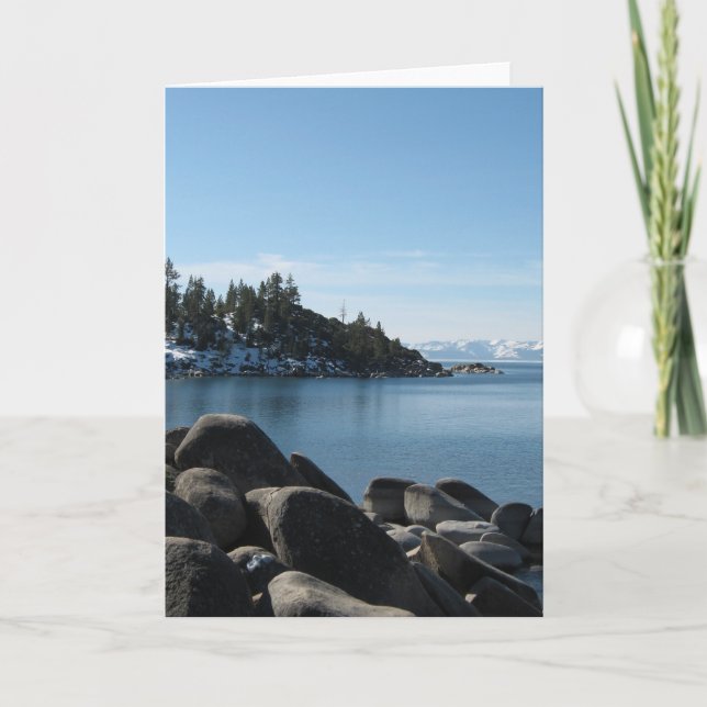 Carte North Shore Lake Tahoe, Incline Village, Nevada (Devant)