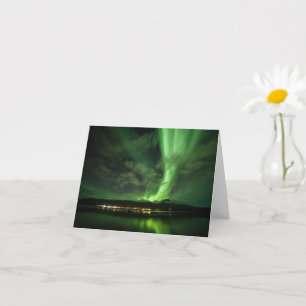 Carte Northern Lights Nature Photo