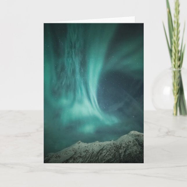 Carte Northern Lights Nature Photo (Devant)