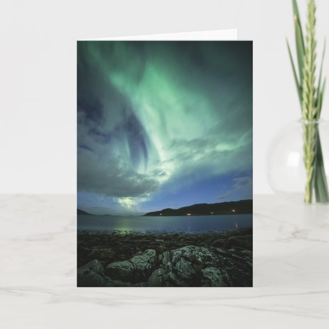 Carte Northern Lights Norvège (Devant)