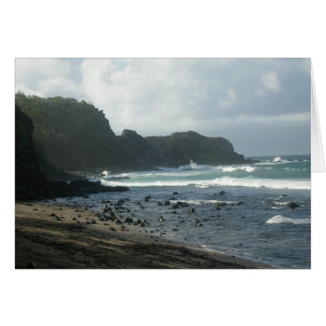 Carte Northshore Maui (Devant horizontal)