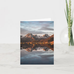 Carte Norvège Montagnes Paysage Photographie