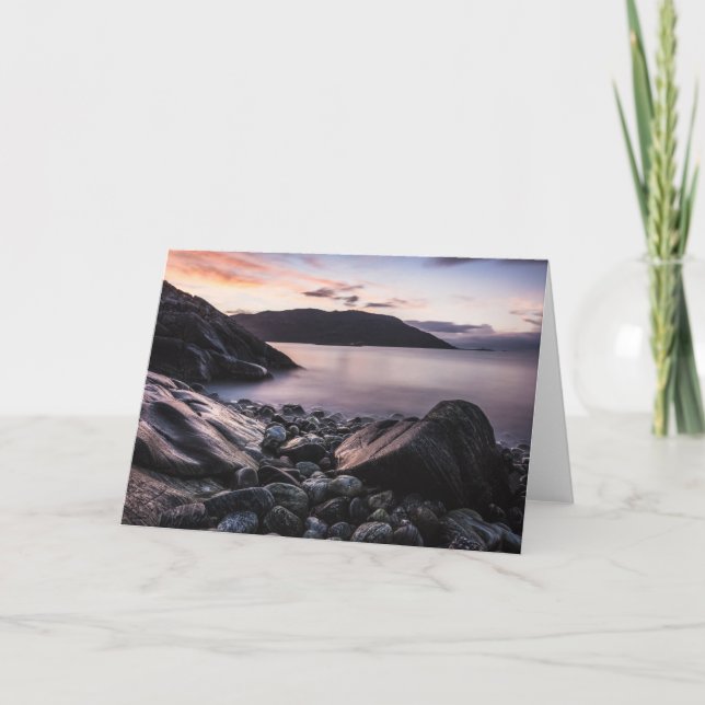 Carte Norvège Paysage photo (Devant)