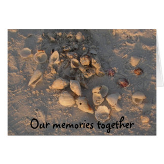 Carte - nos souvenirs ensemble