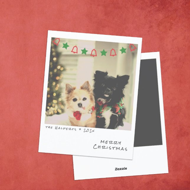 Carte Nostalgique Instant Photo Christmas (Créateur téléchargé)