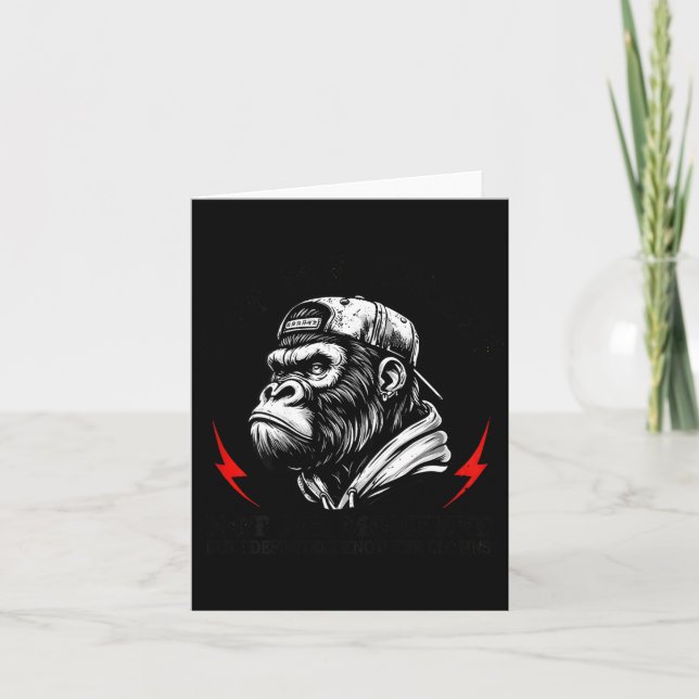 Carte Not My Circus Not My Monkeys I Know All The Clowns (Devant)