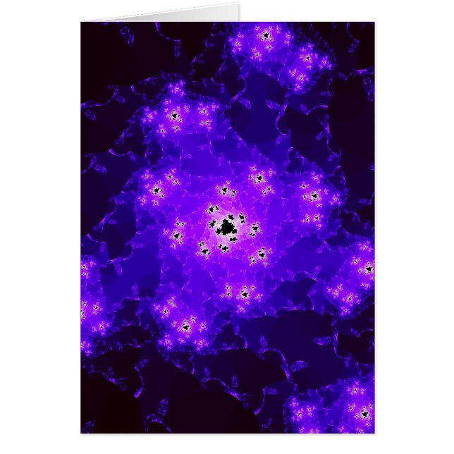 Carte Nota Fractale Nebula (Devant)