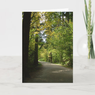 Carte Note Card - Burnaby's Central Park in Spring
