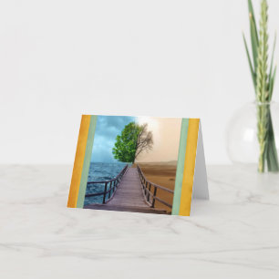 Carte Note Vues Opposées