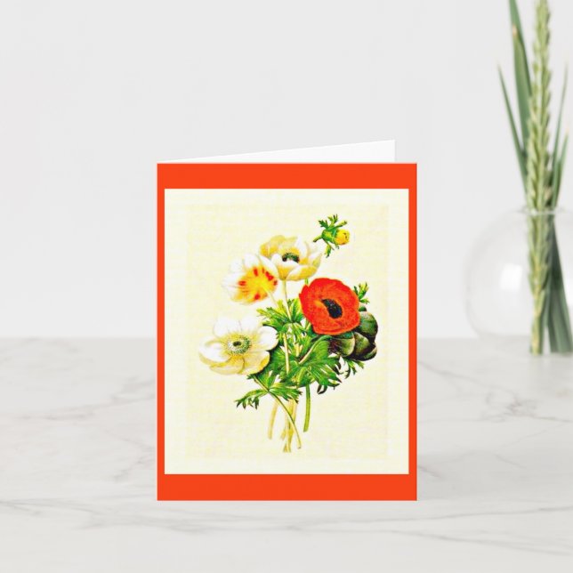 Carte Notecard-Botanicals-Pierre Joseph Redoute3 (Devant)