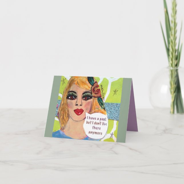 CARTE NOTECARD-I ONT A AU DELÀ (Devant)