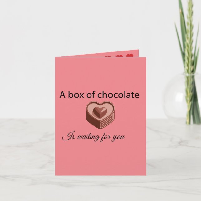 Carte Notre amour est comme un bonbon de mari pour la Sa (Devant)