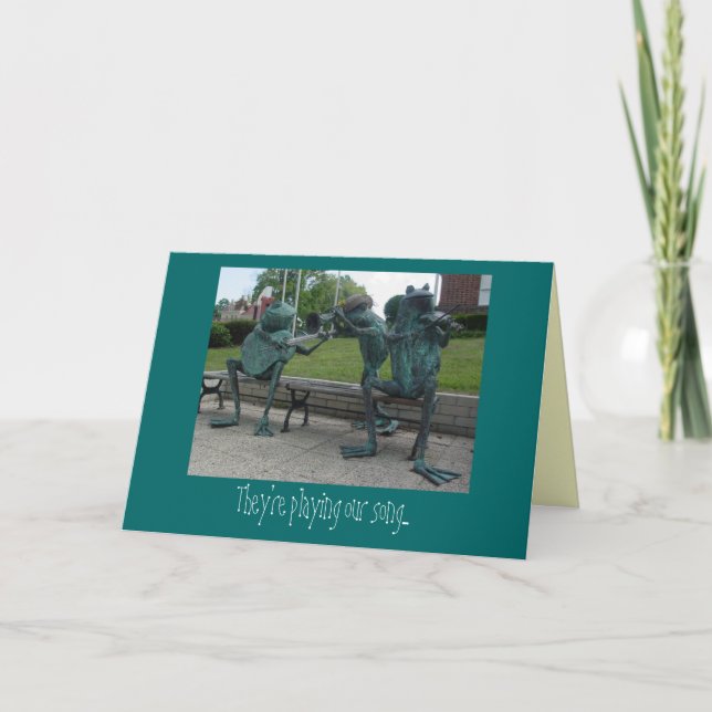 Carte Notre chanson (Devant)