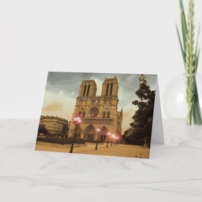 Carte Notre Dame (Devant)