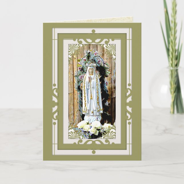 Carte Notre-Dame de Fatima 100e anniversaire (Devant)