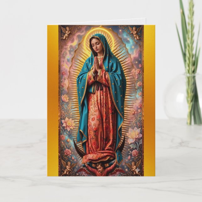 Carte Notre-Dame de Guadalupe (Devant)