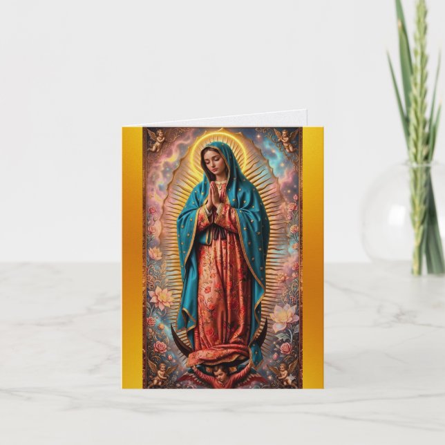 Carte Notre-Dame de Guadalupe (Devant)