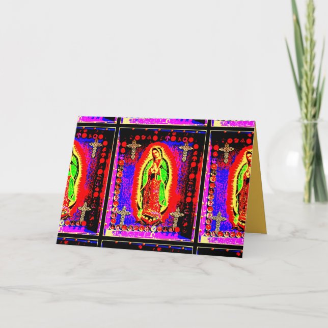 Carte Notre-Dame de Guadalupe (Devant)