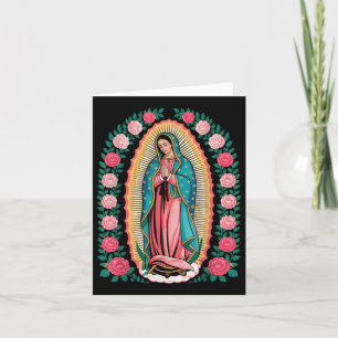 Carte Notre Dame De Guadalupe Sant Mary Retour Imprimer