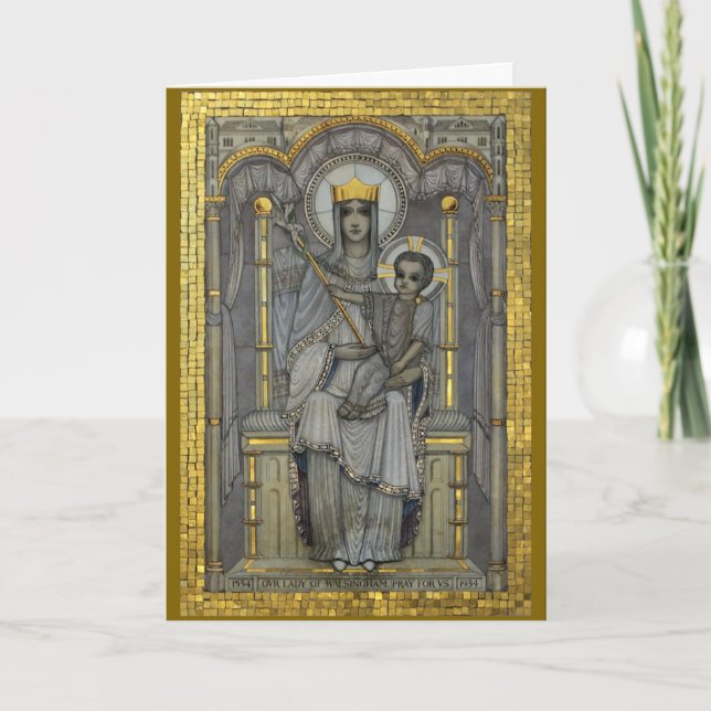Carte Notre-Dame de Walsingham (Devant)