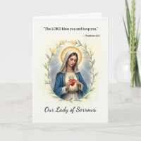 Notre Dame des Douleurs Paix et Bénédictions de Di