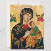 Notre-Dame du Perpétuel Secours Icône Vierge Marie