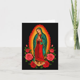 Carte Notre Dame Virgen De Guadalupe Sainte Vierge Marie