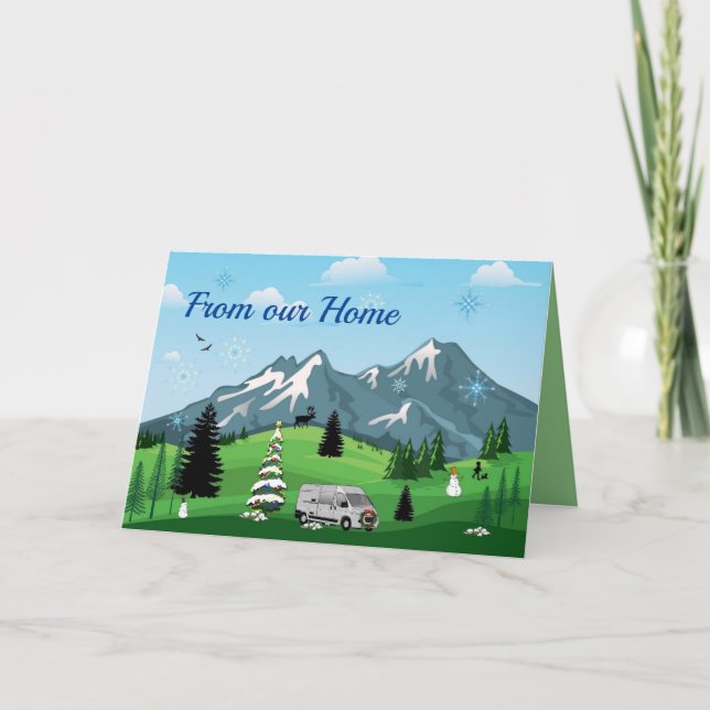 Carte Notre fourgonnette à vous (Devant)