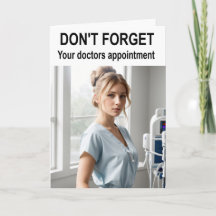 N'oublie pas ton rendez-vous chez le médecin.