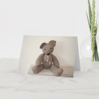 Carte Nounours Joe