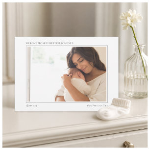 Carte Nous aimons parce qu'il nous a d'abord aimés Photo