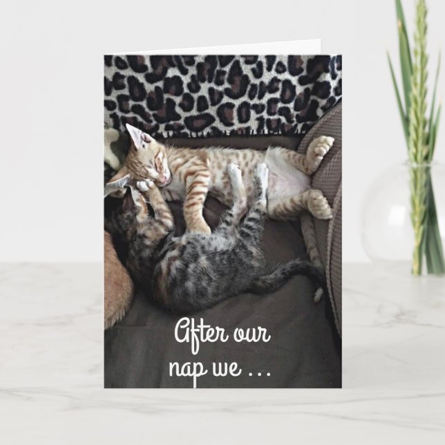 CARTE **NOUS CHANTERONS HEUREUX ANNIVERSAIRE** DE CUTES  (Devant)