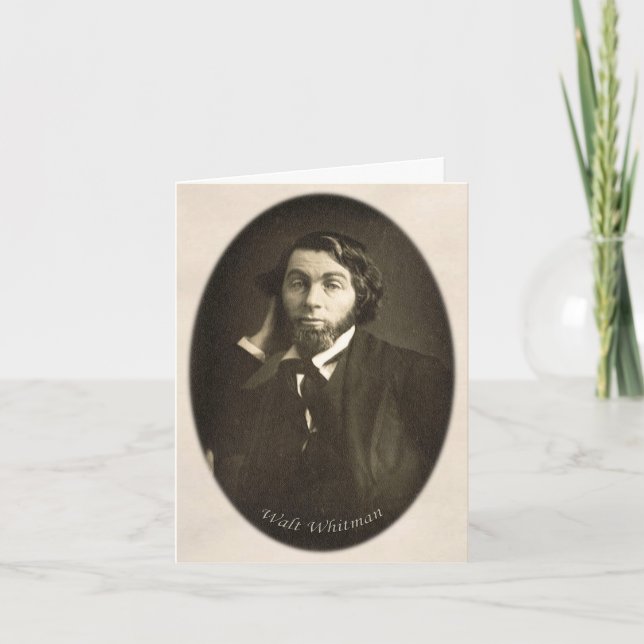 Carte "Nous étions ensemble. "Citation d'amour de Walt (Devant)