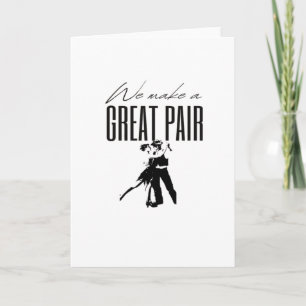 Carte Nous faisons un excellent binôme, encore mieux ens