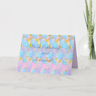 Carte Nous nous attendons et nous sommes tellement entho