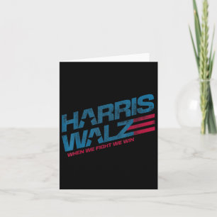 Carte Nous nous battons, nous gagnons Kamala Harris Chat