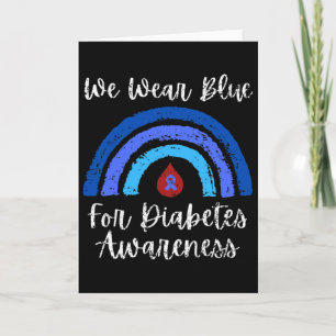 Carte Nous Portons Bleu pour le Mois de Sensibilisation