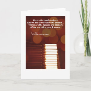 Carte Nous sommes les musiciens qui citent A O'Shaughnes