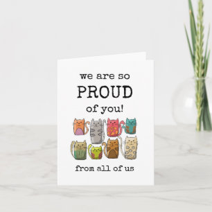 Carte Nous sommes si fiers de vous, Drôle, De notre part