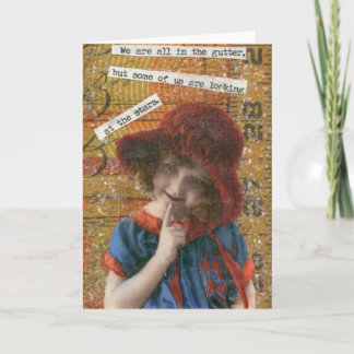 Carte Nous sommes tous dans la gouttière