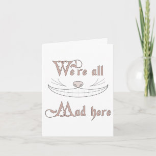 Carte Nous sommes tous fous ici