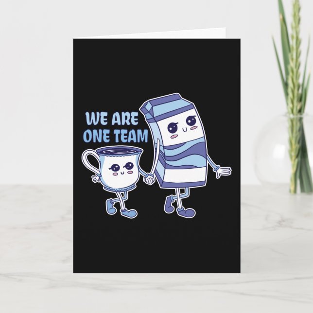 Carte Nous sommes une équipe (Devant)